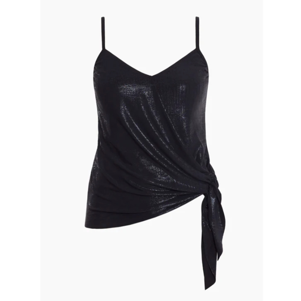 MagicSuit Indiglow Alex Tankini | Womens Sz 8 | Black Shimmer NWT $128 - Picture 2 of 6